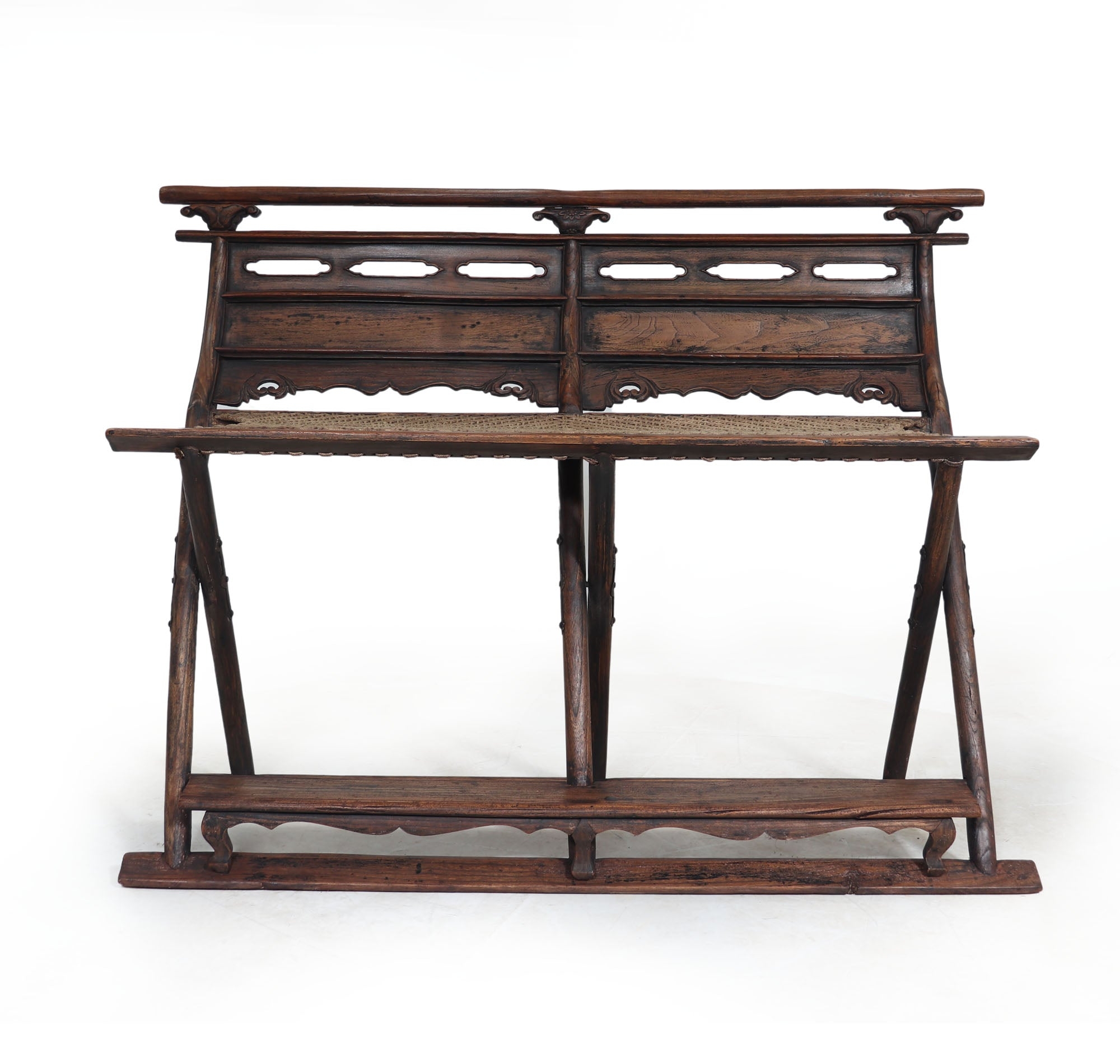 17th Century Chinese Folding Bench – The Furniture Rooms