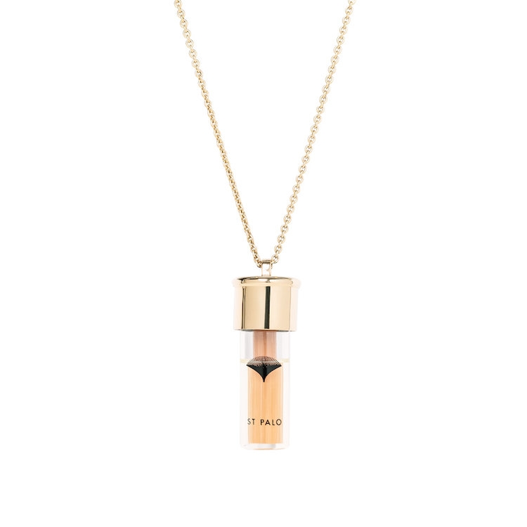 St Palo Grace – Diffuser Necklace Set In Gold