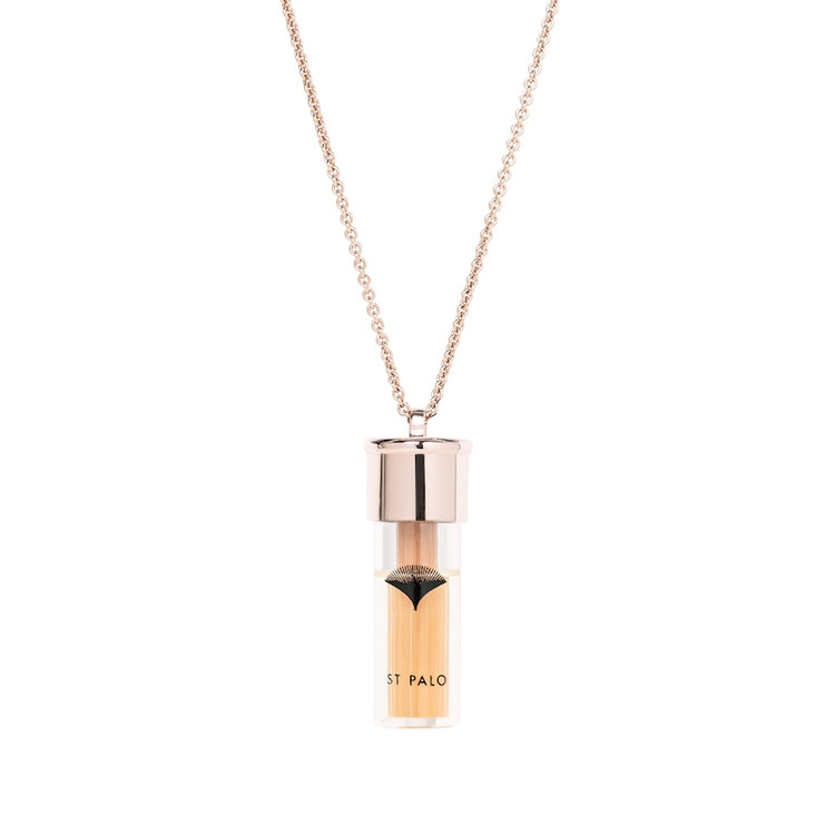 St Palo Grace – Diffuser Necklace Set In Rose Gold