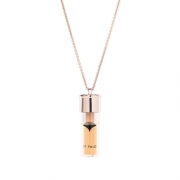 St Palo Grace – Diffuser Necklace Set In Rose Gold