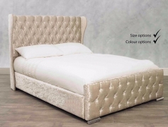 Kendal Sleigh Bed – BedsDivans