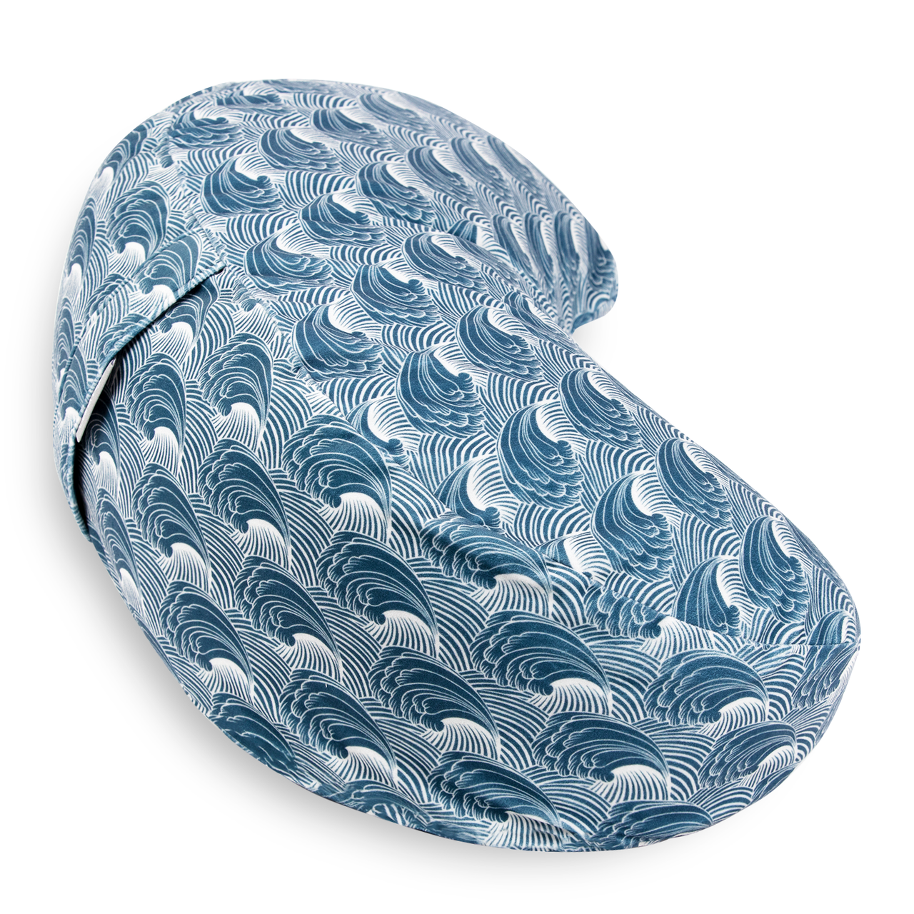 Celina Digby Luxury Crescent-Moon Zafu Cushion – Wave Flow