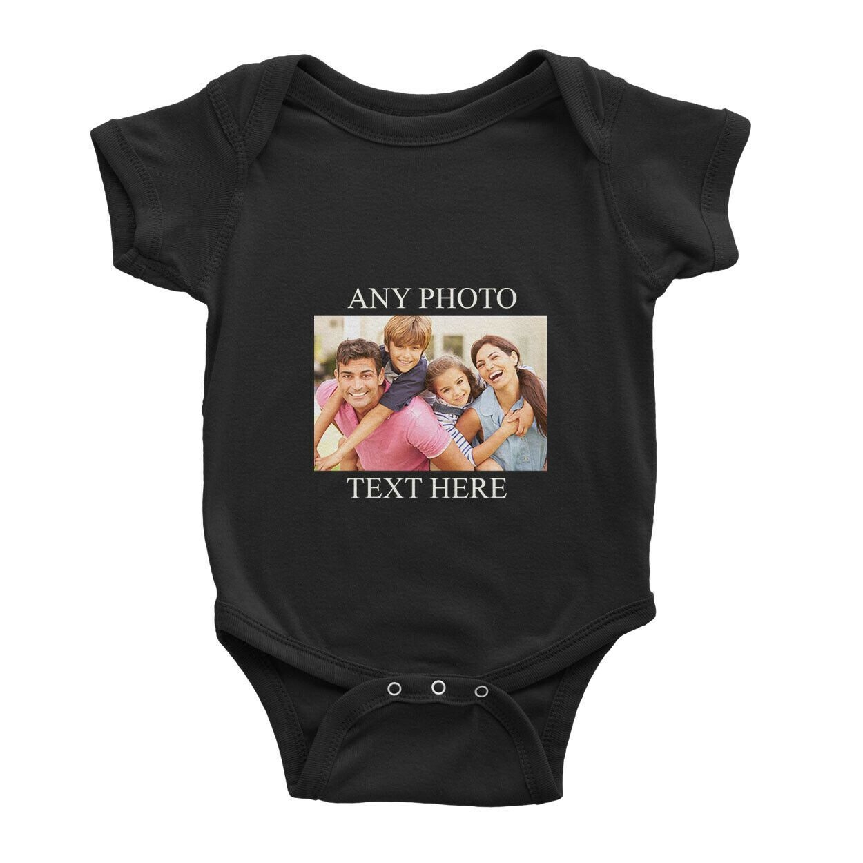 custom babysuite, Black – AI Printing