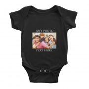 custom babysuite, Black – AI Printing