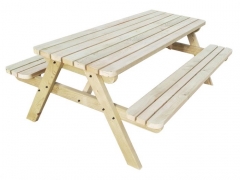 FORTEM Rounded Picnic Table and Bench