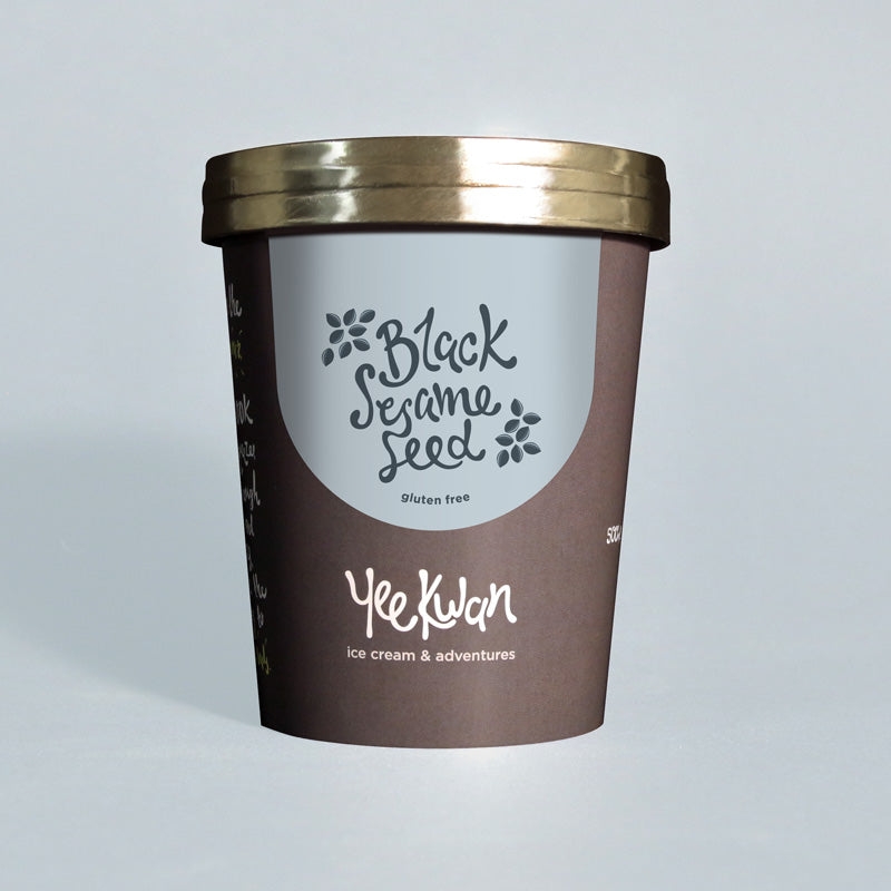 Black Sesame Seed Ice Cream 500ml – Yee Kwan Ice Cream