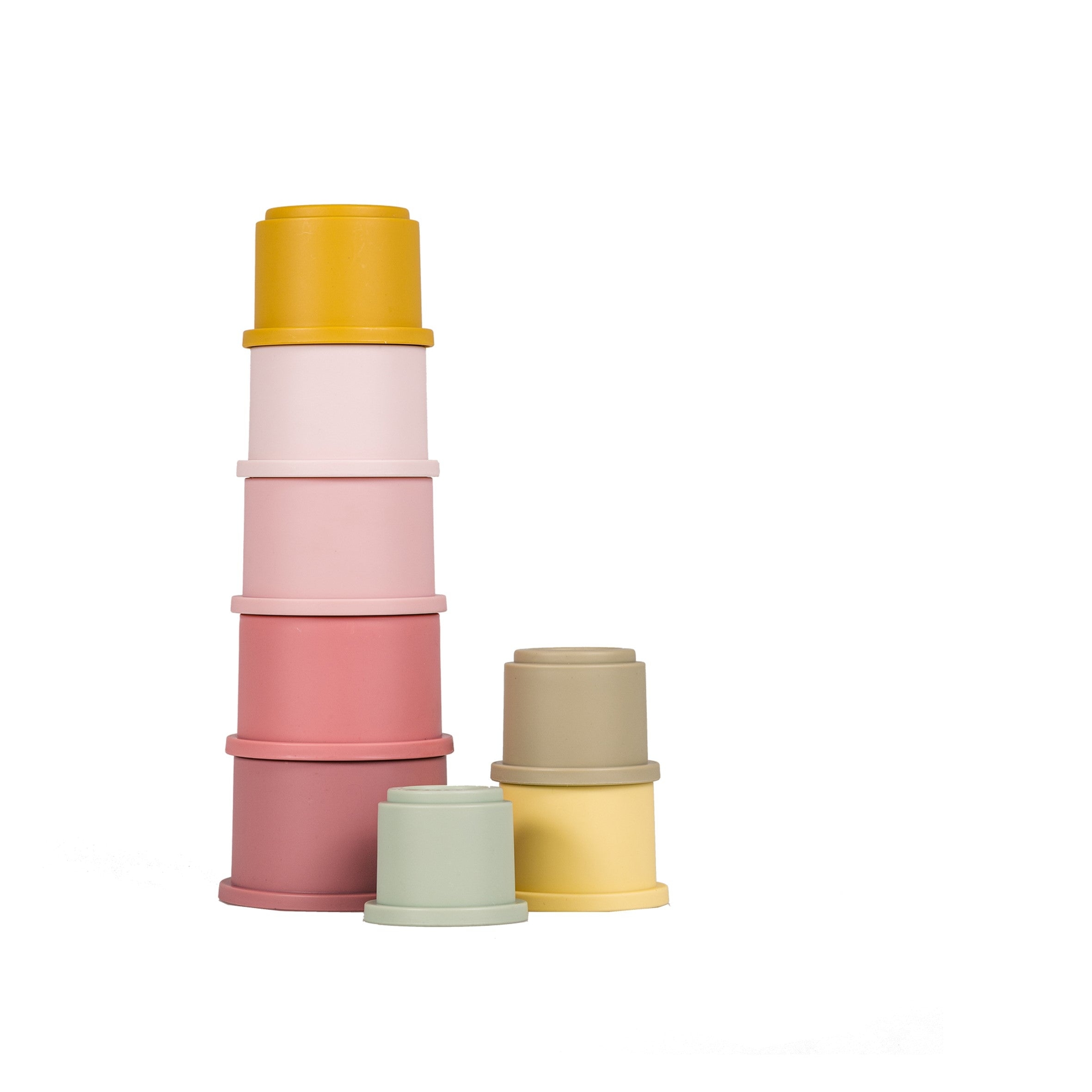 Little Dutch | Stacking Cups Pink – Pippeta