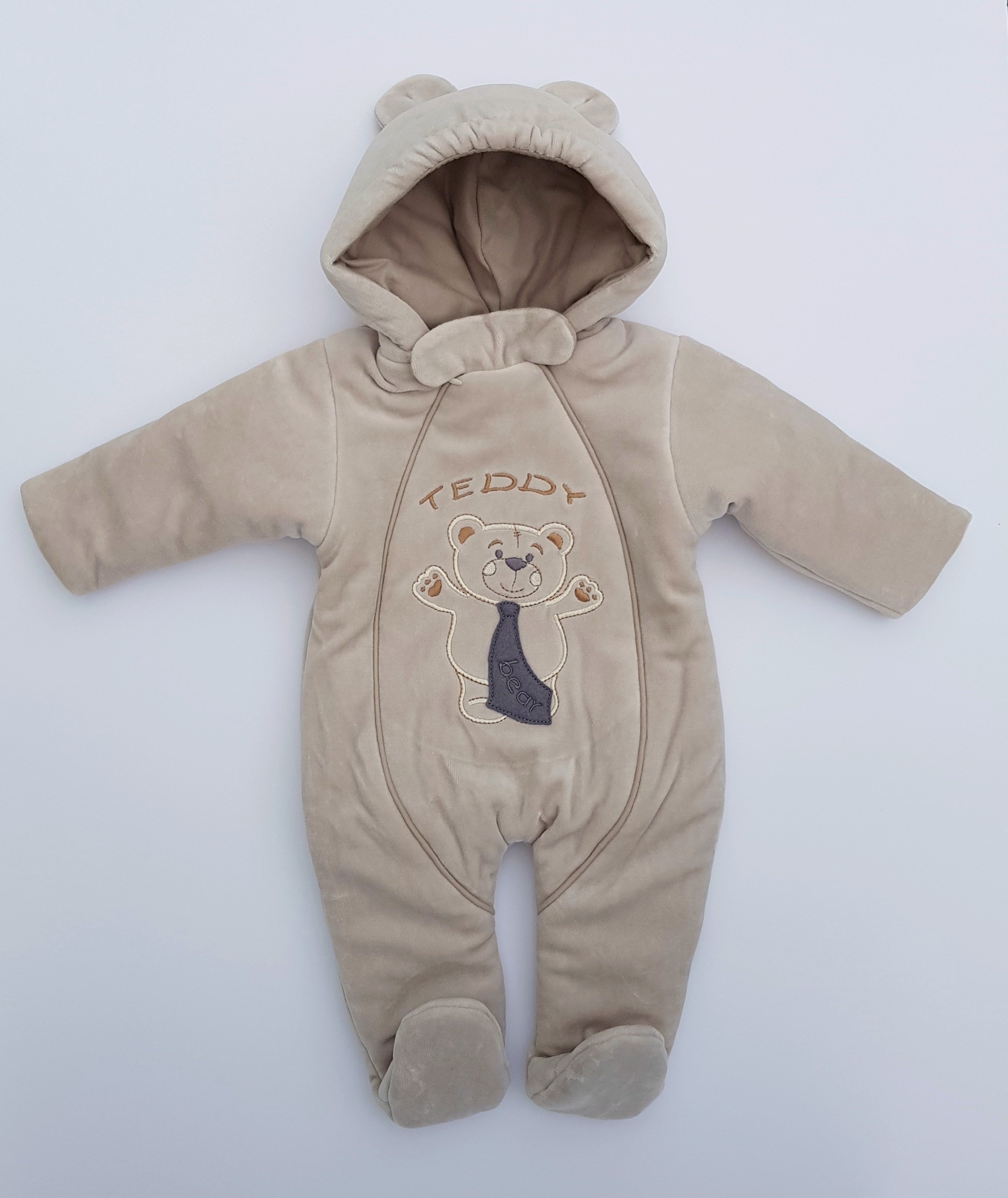 Baby Pram Suit All-In-One Snowsuit Puppy Baby Shower Ideas Gifts 6-9 Months – Bebe-Mar – evCushy
