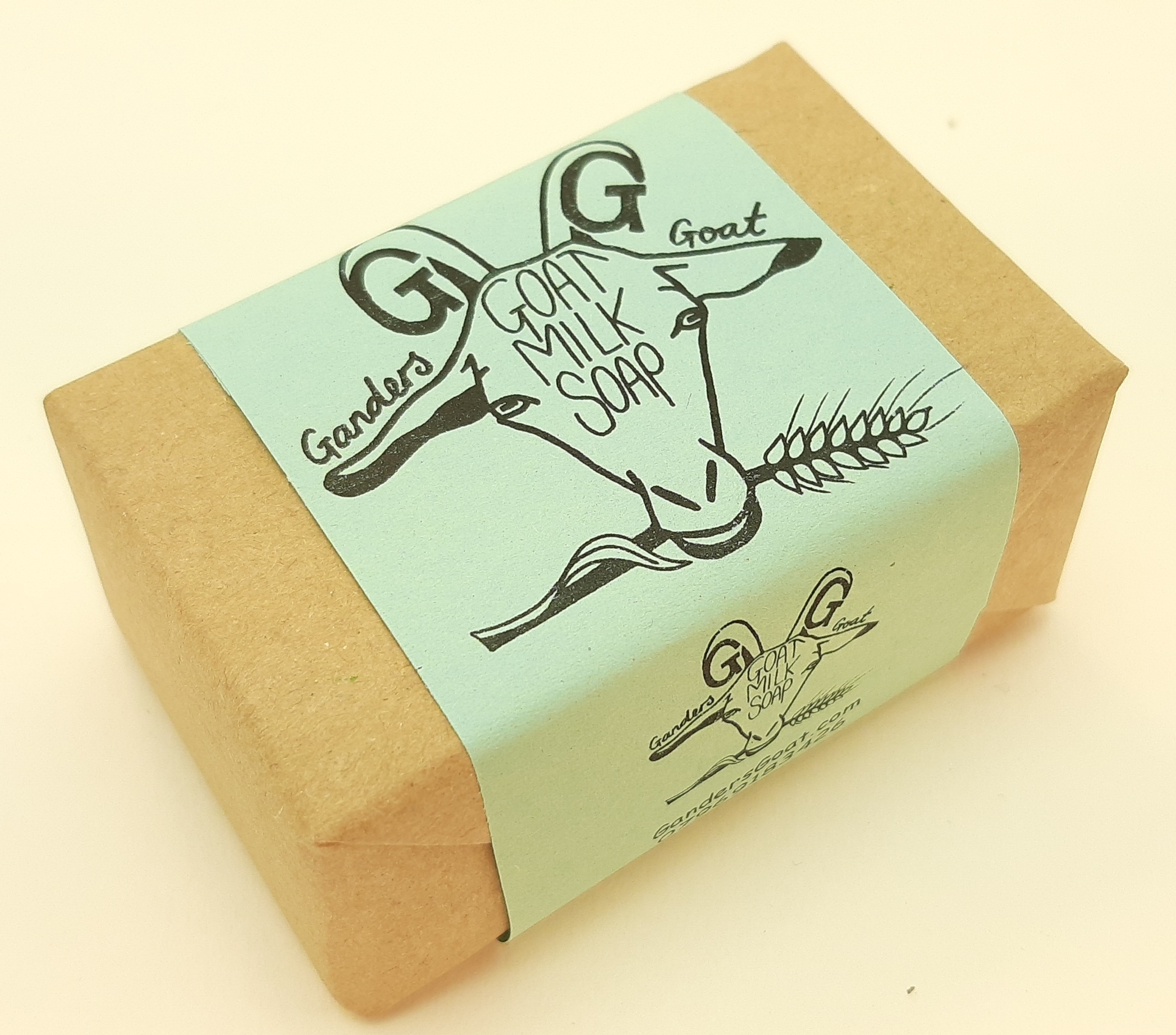 Farmer’s Bar Hessian scrub – 135g Bar – Goat Milk Soap – Ganders Goat