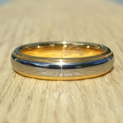 The Vulcan Mirror Tungsten Wonder Ring UK Z+5 / US 15 – Rock Solid Rings