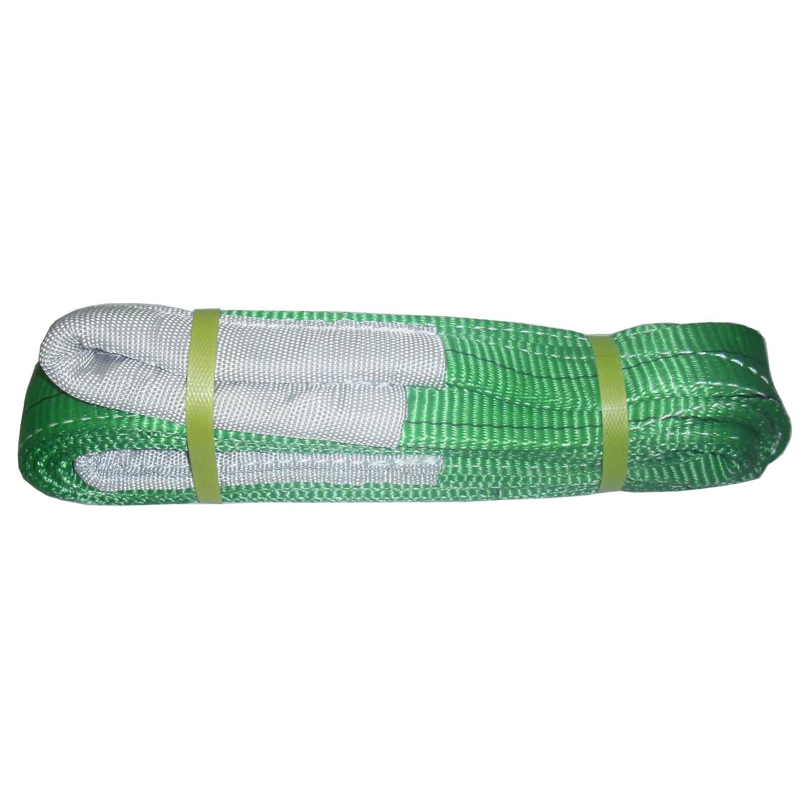 2 Tonne Duplex Flat Webbing Slings – Green – Safety First Lifting