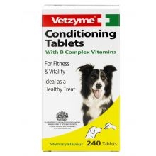 Vetzyme Conditioning Tablets For Dogs x240 – Fur2Feather Pet Supplies