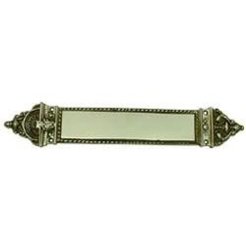 Fancy Antique Style Solid Brass Gold Finger Plate Push Plates Enter Exit – My Door Handles