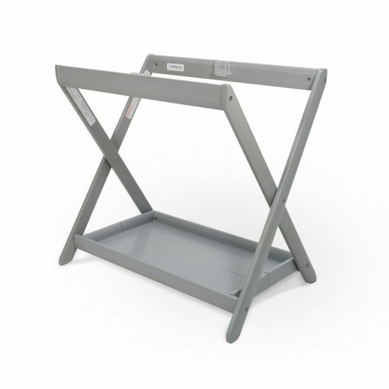 Uppababy – Vista Carry Cot Stand – Grey – Wood
