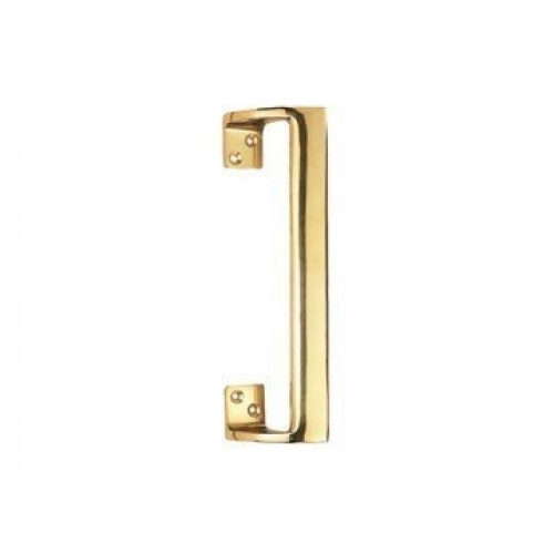 Cranked Pull Handle – Polished Brass – 225 mm – My Door Handles