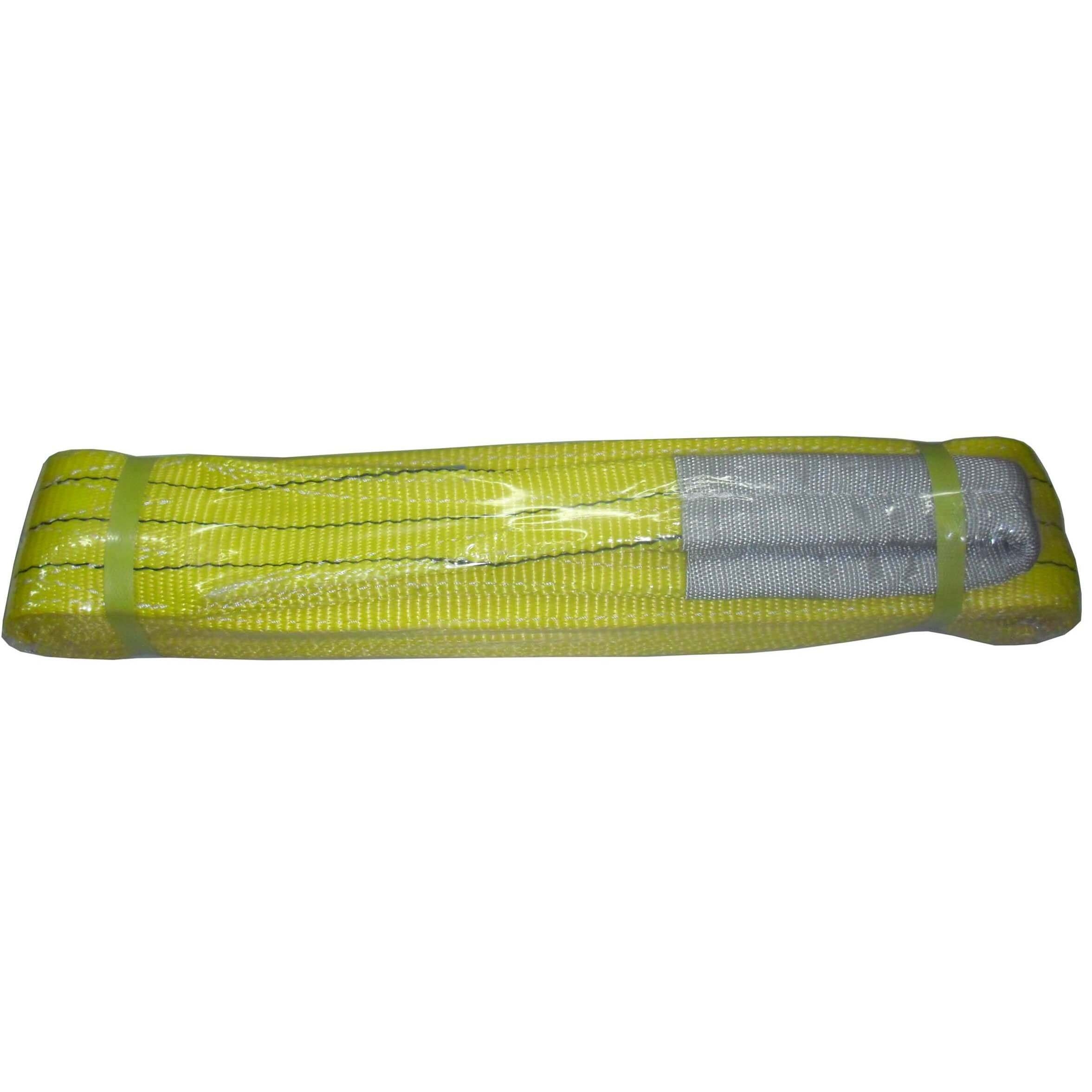 3 Tonne Duplex Flat Webbing Slings – Yellow – Safety First Lifting