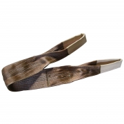 6 Tonne Duplex Flat Webbing Slings – Brown – Safety First Lifting