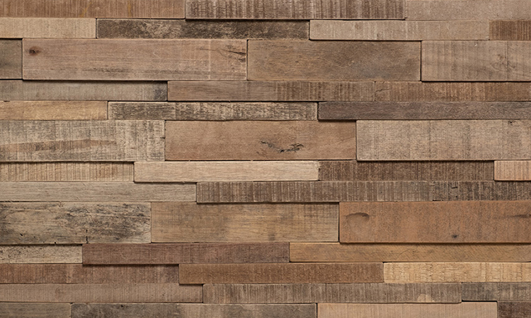 Antique Natural Wood Cladding – Reclaimed Brick Tiles