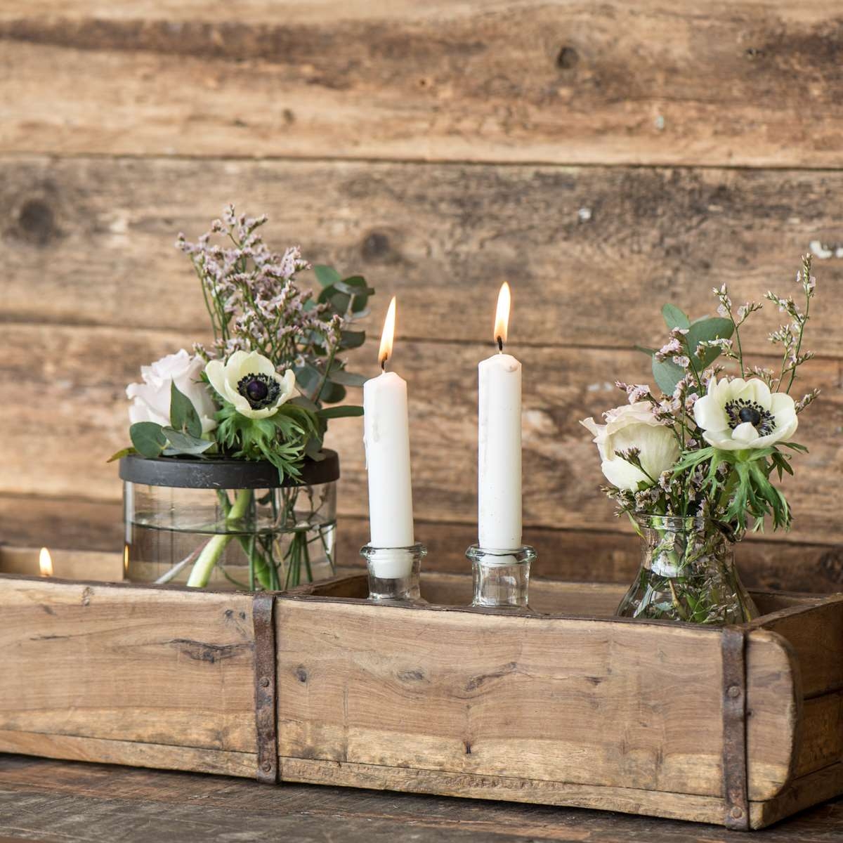 Vintage Double Wooden Storage Box – Ib Laursen