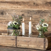 Vintage Double Wooden Storage Box – Ib Laursen