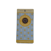 Choc Affair Milk Chocolate Bar – 90gr | The Chocolate Dream Lemon and Sea Salt Infused