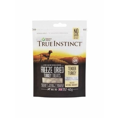 Natures Menu – True Instinct Freeze Dried Treat Turkey Adult Dog 40g