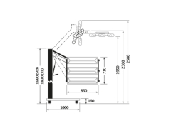 240V 4500W (3x 1500W) Versatile Cassette Mobile Paint Dryer – with Stand & In-Built ControllerPaint Dryers > Large Paint Dryers – Expert Lighting