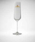 Submariner – Champagne/Prosecco Flute – Pair – Submarine Service – Crafty Black Dog