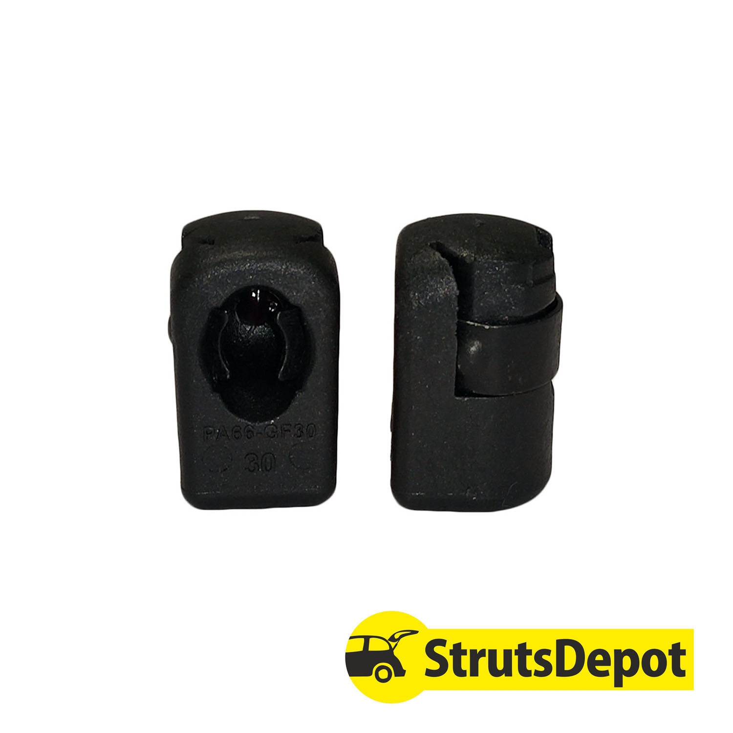 10mm Female M8 Gas Strut End Fitting (Pair)