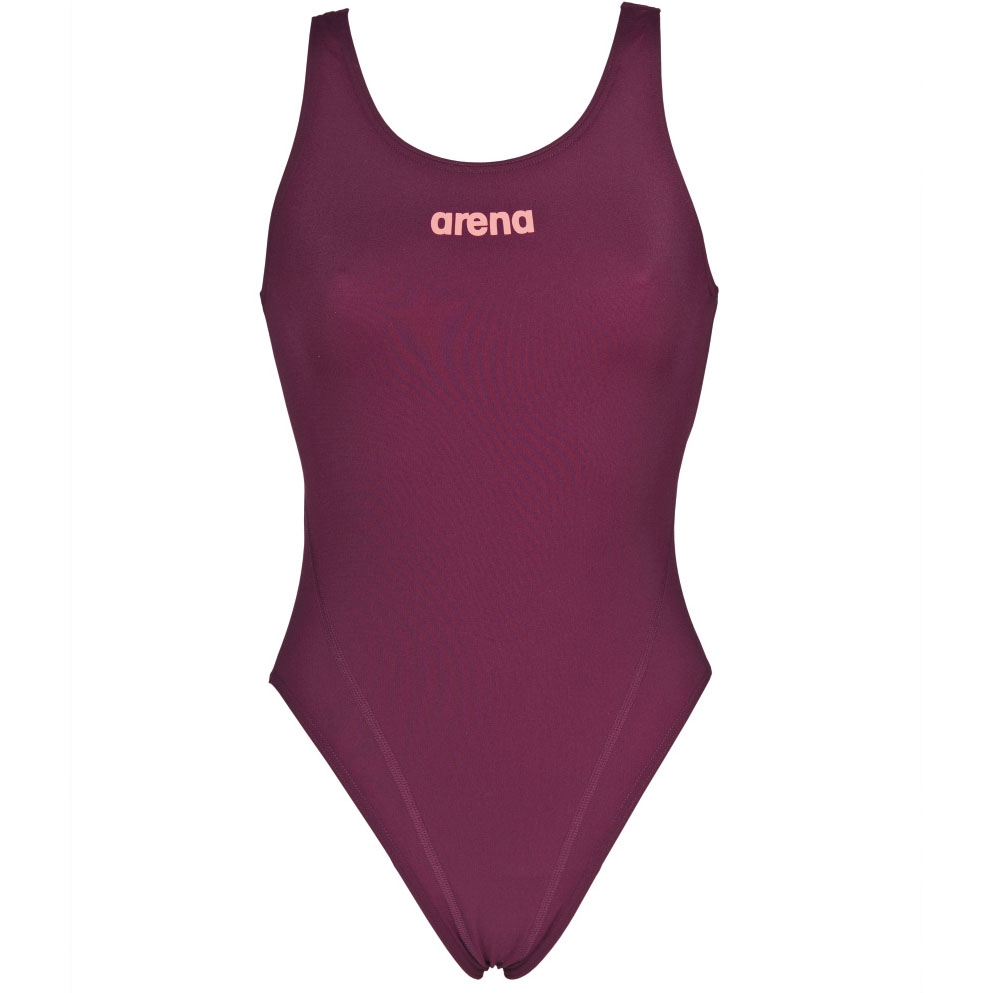 Womens Solid Swim Tech One Piece 40″ Red Wine/ – Arena
