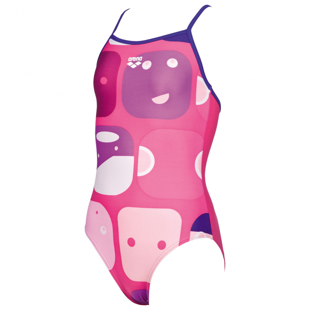 Girls Nifty One Piece Swimsuit 24″ Rose – Arena