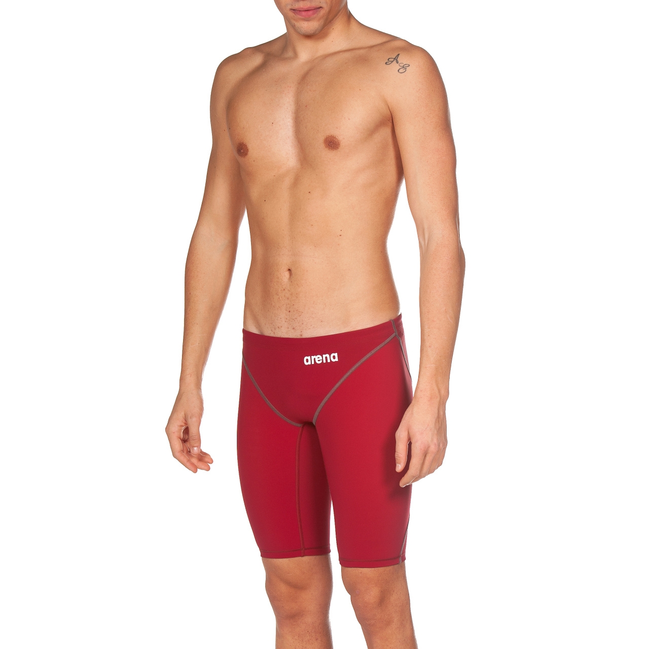 Men’s Powerskin ST 2.0 Jammer 32″ Deep Red – Arena