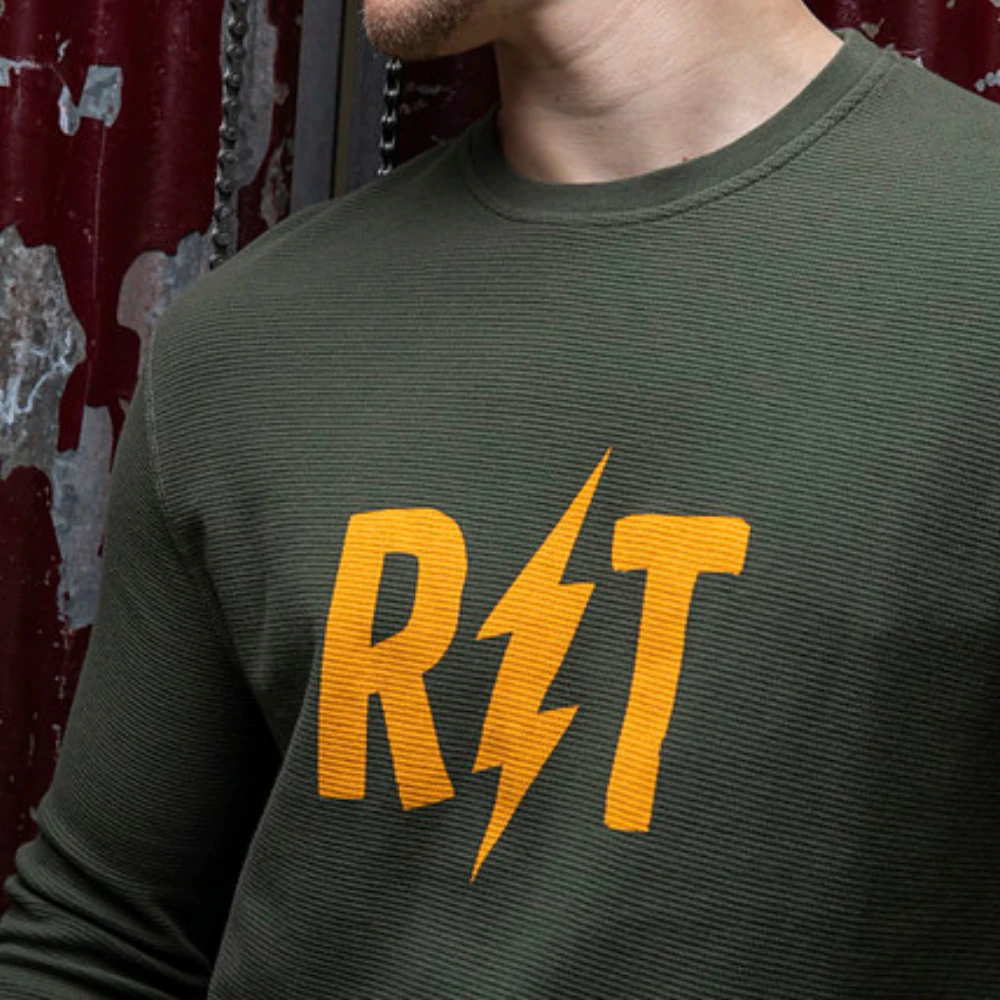 Red Torpedo RT Bolt Waffle Top XL / Racing Green – Armadillo Customs