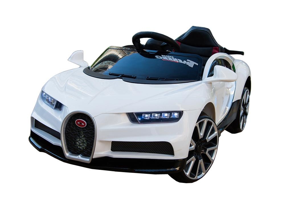 New Licensed Bugatti Latest Style Kids Electric Ride On – White