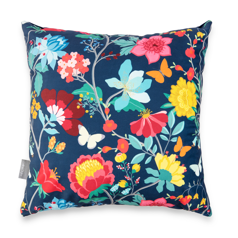 Celina Digby Luxury Opulent Velvet Cushion – Midsummer Night Available in 2 Sizes Standard (45cm x 45cm) Feather Filling