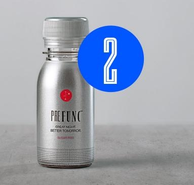Prefunc – Herbal Tea Shots – Box Of 2 Packs – 27 Bottles – 60 ml – Vegan – GMO Free