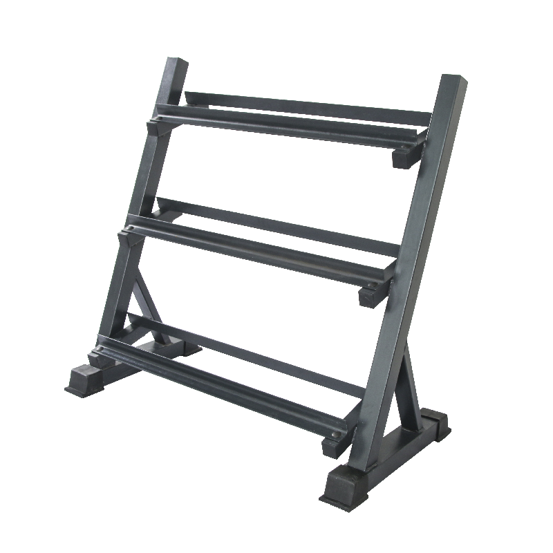 3 Tier Dumbbell Rack (Holds Up To 10 Pairs) – Storage Racks – Custom Gym Equipment