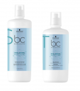 Schwarzkopf Bonacure Hyaluronic Moisture Kick Micellar Shampoo 1000ml and Treatment 750ml