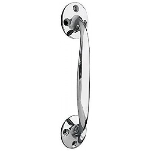 Bow Shaped Cupboard Cabinet Door Handle – 150mm (6 inch) – Polished Chrome – Golden Grace – My Door Handles