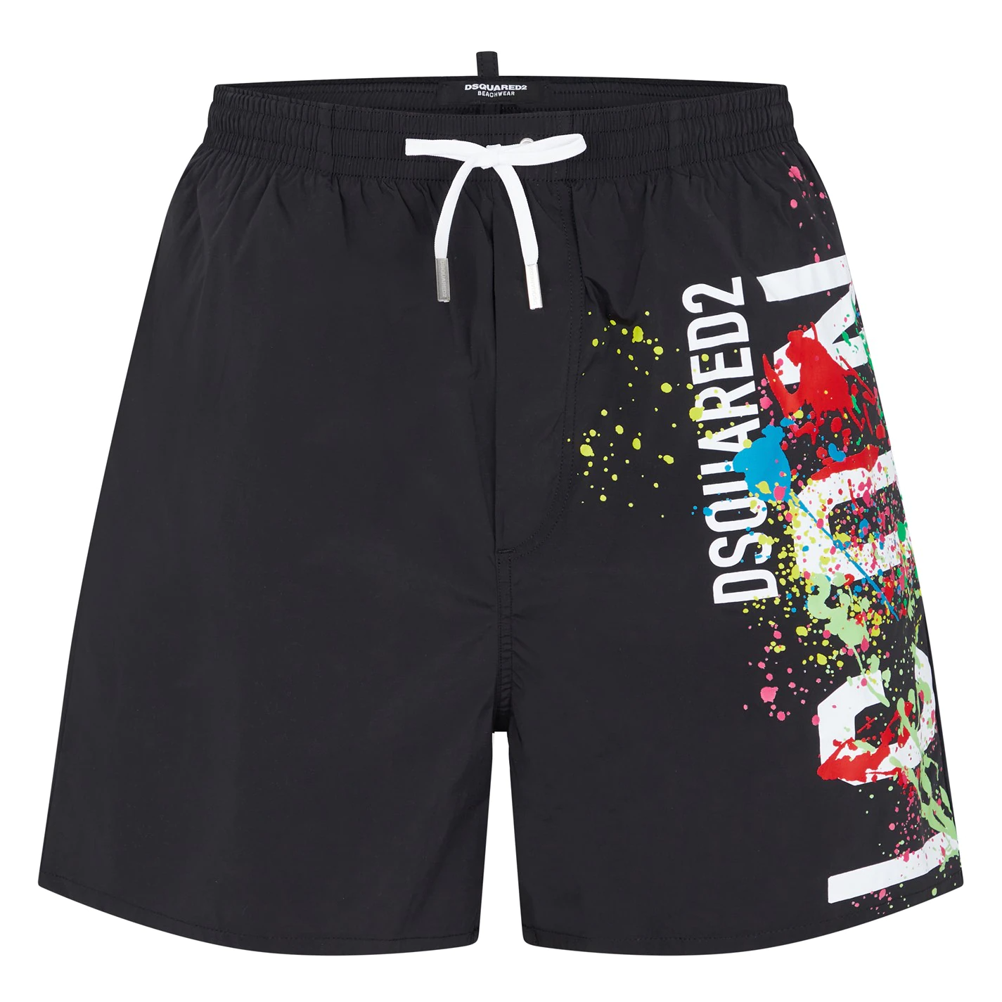DSQUARED2 ICON SPLAT SWIM SHORTS X-Large – RpshoppingHQ