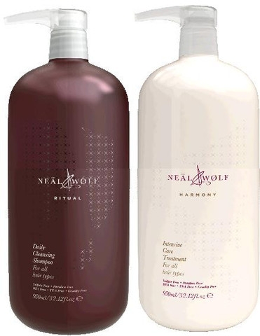 Neal & Wolf Cleanse & Treat Shampoo & Conditioner 950ml Duo