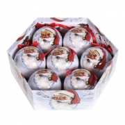 Straits 7pc Santa Bauble Gift Box