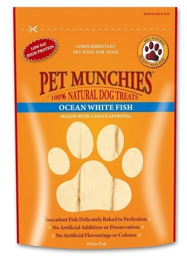 Pet Munchies – Ocean White Fish 100g