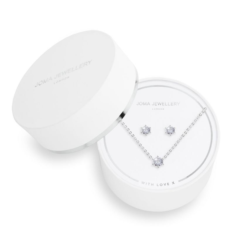 Joma Sentiment Set – With Love – Earrings and Necklace set