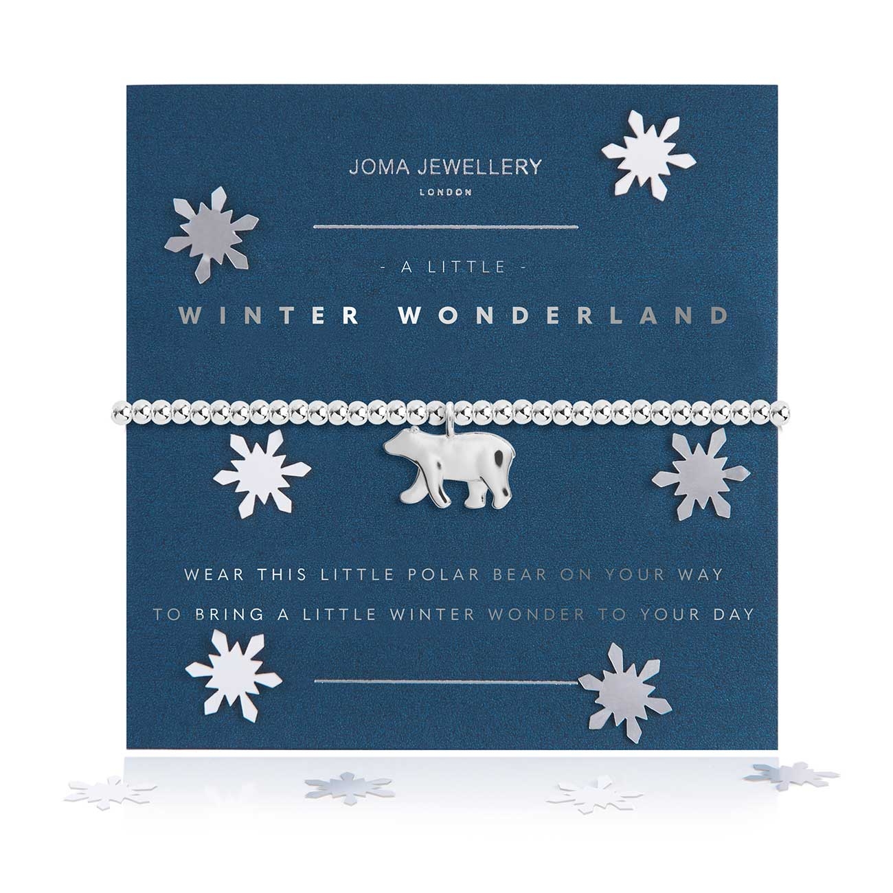 Joma Jewellery – Snow Globe A Little | Winter Wonderland Bracelet