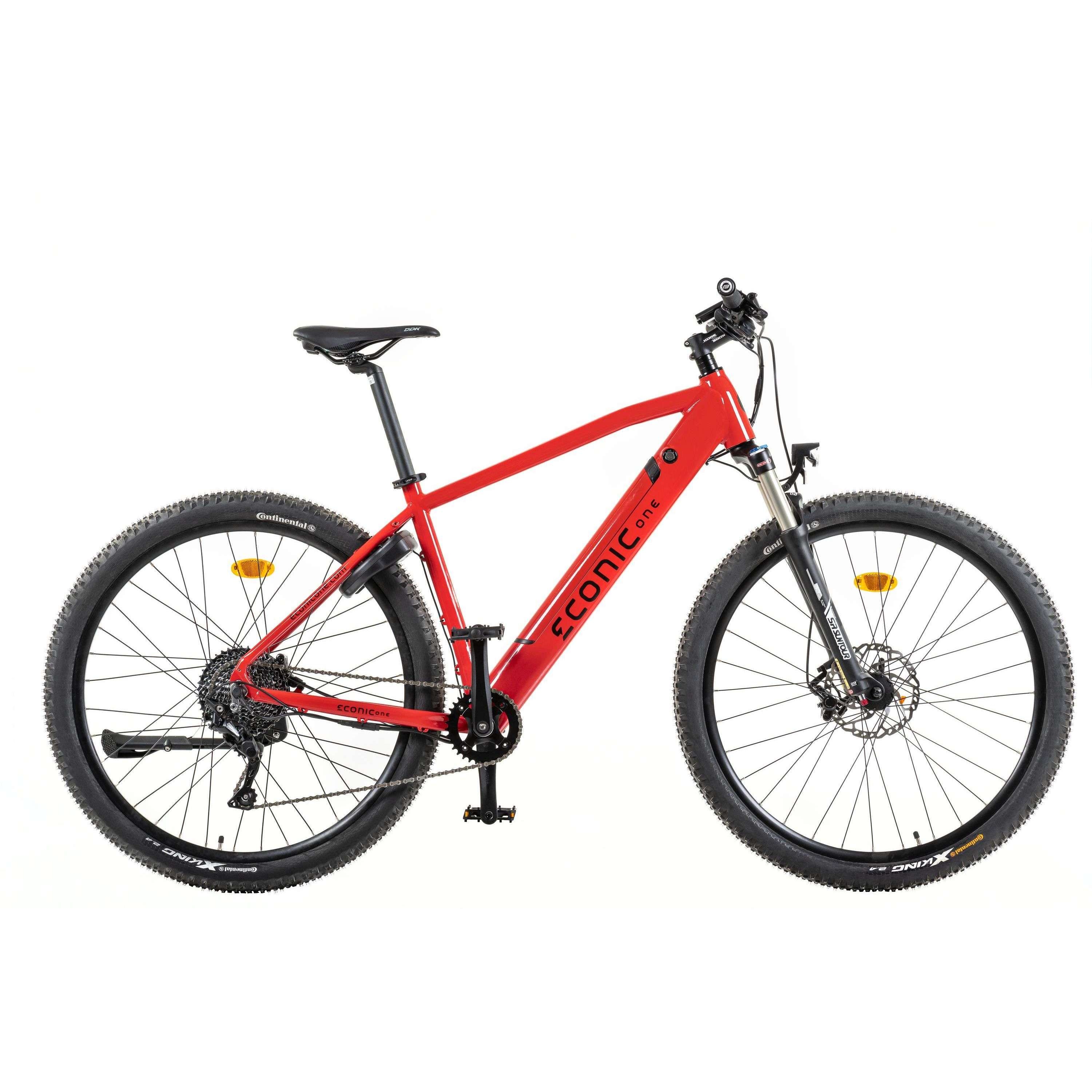 Econic One Smart Cross Country E-MTB 250W, Red / 52cm – Urban Travel