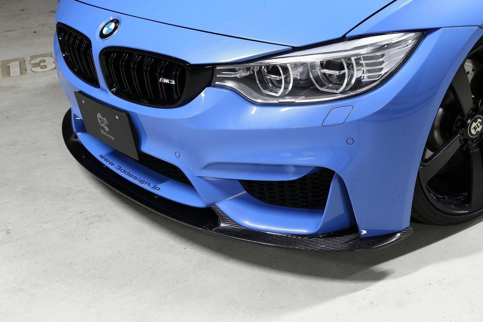 3DDesign Carbon Fibre Front Lip for BMW M3 & M4 (2014-2020, F80 F82) – AUTOID