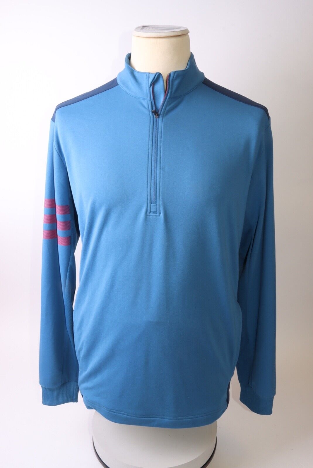 Adidas Men’s Competition 1/4 Zip Top – L – Blue – Get That Brand