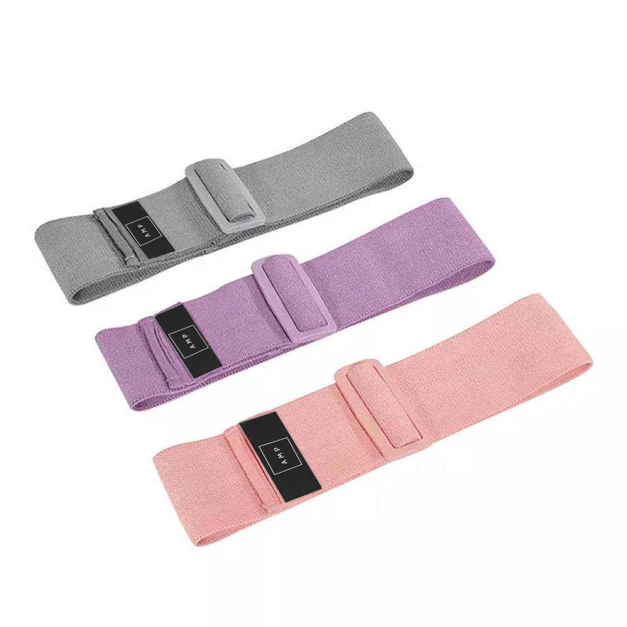 Adjustable Fabric Resistance Bands – AMP Wellbeing