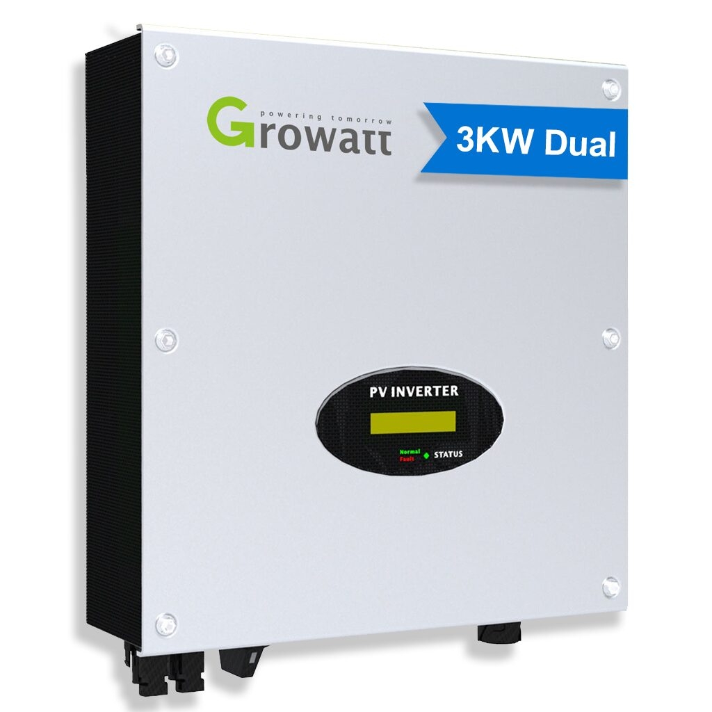 Growatt 3Kw Dual Tracker Inverter (Installation Included) – Inverters – LR Renewables